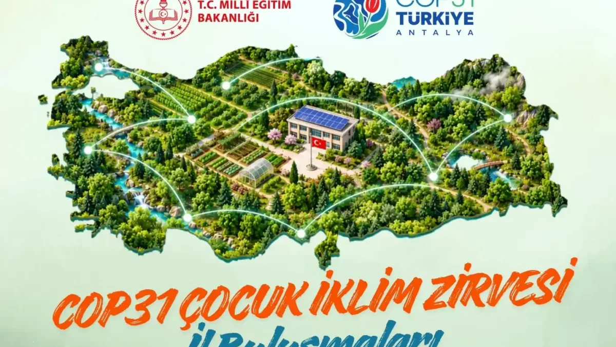 Çocukların iklim geleceği için önemli buluşma