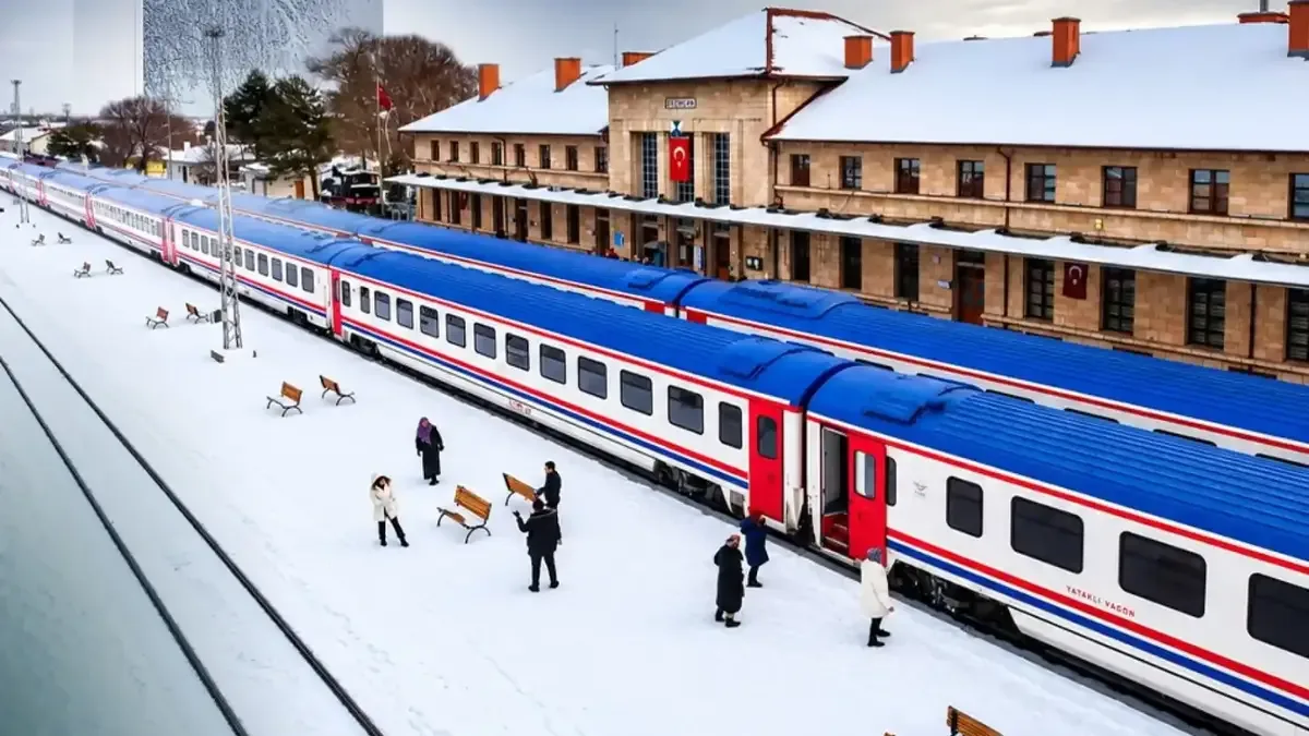 Turistik Doğu Ekspresi kış sezonu seferlerine hazırlanıyor.