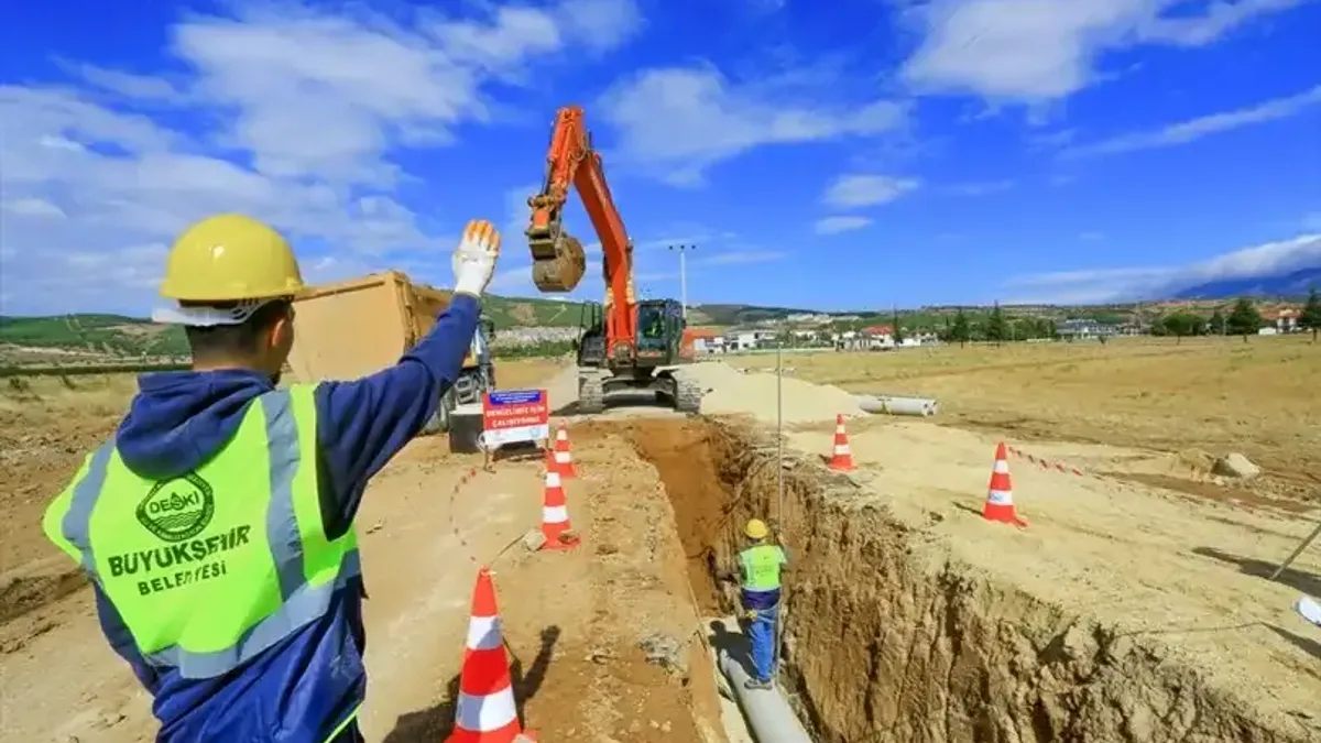 Çivril'de 47,5 milyon TL'lik dev altyapı hamlesi
