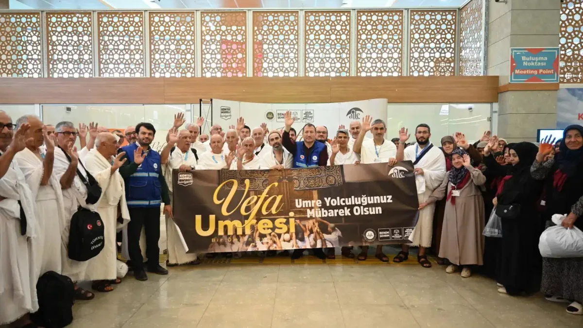 Kutsal topraklara üçüncü kafile uğurlandı