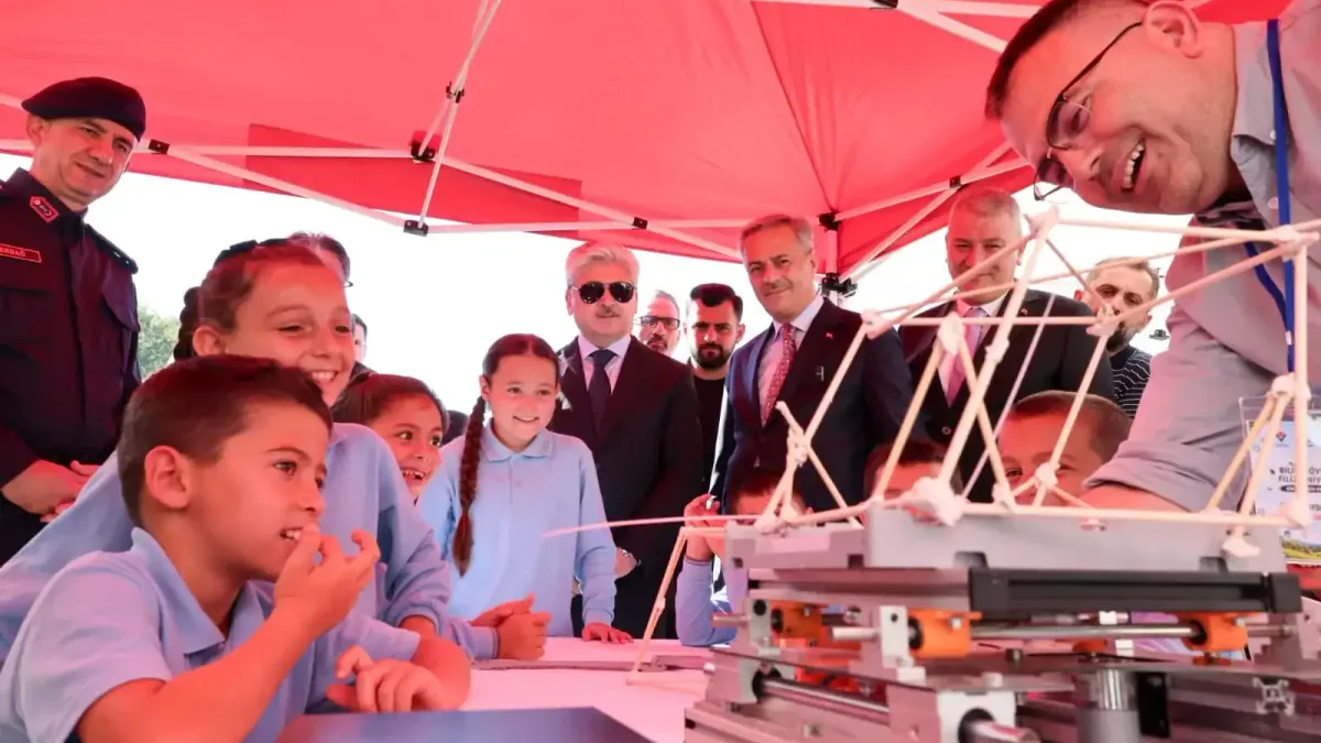 Köy okullarında bilimsel keşifler rüzgarı