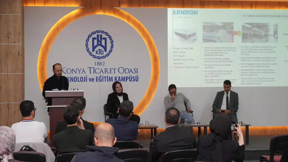 KTOTEK'de Konya Model Fabrika Yalın Üretim ve Tasarım Bilgilendirme toplantısı gerçekleştirildi.