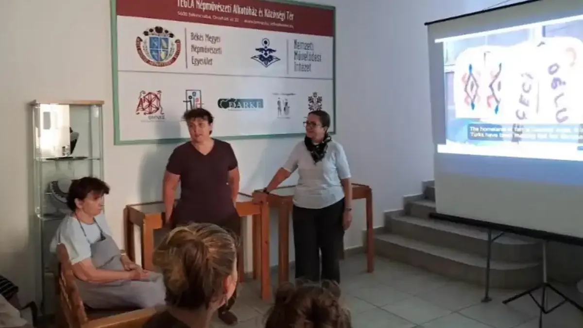Macaristan'da Türk el sanatlarıyla kültürel buluşma