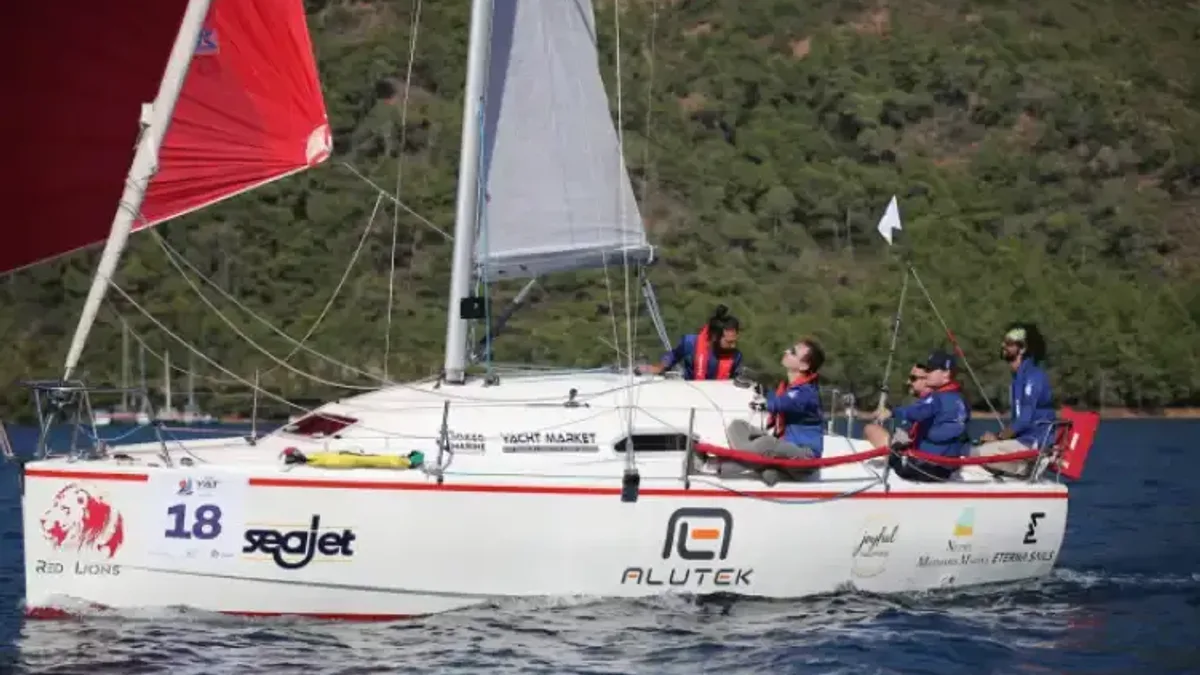 Marmaris'te engelli yelken takımı denizdeki yerini aldı - Detay Görsel 1