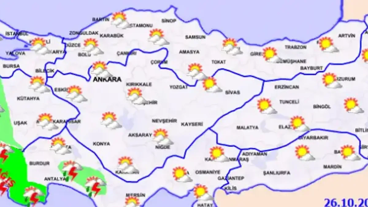 Meteoroloji'den Ege ve Marmara için kuvvetli yağış ve fırtına uyarısı - Detay Görsel 2