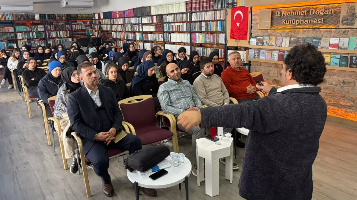 Konya'daki Teneffüs Buluşmaları etkinliğinden bir kare.
