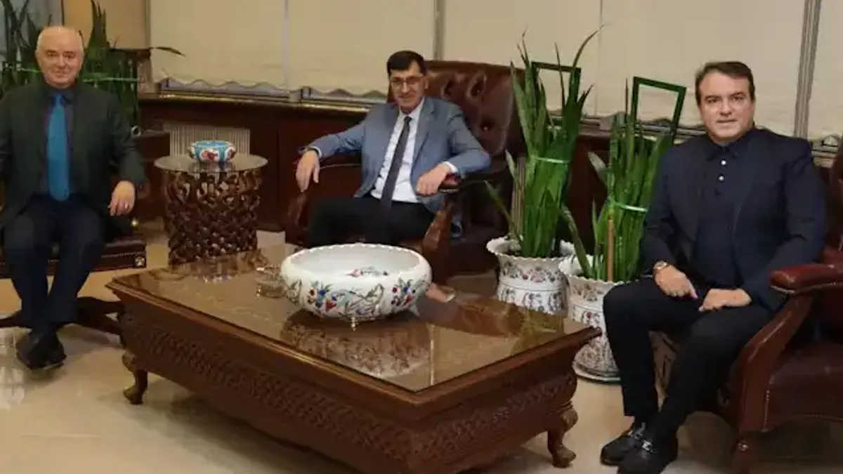 Kütahya'nın sanayi potansiyelinin geliştirilmesi için iş birliği görüşmeleri.