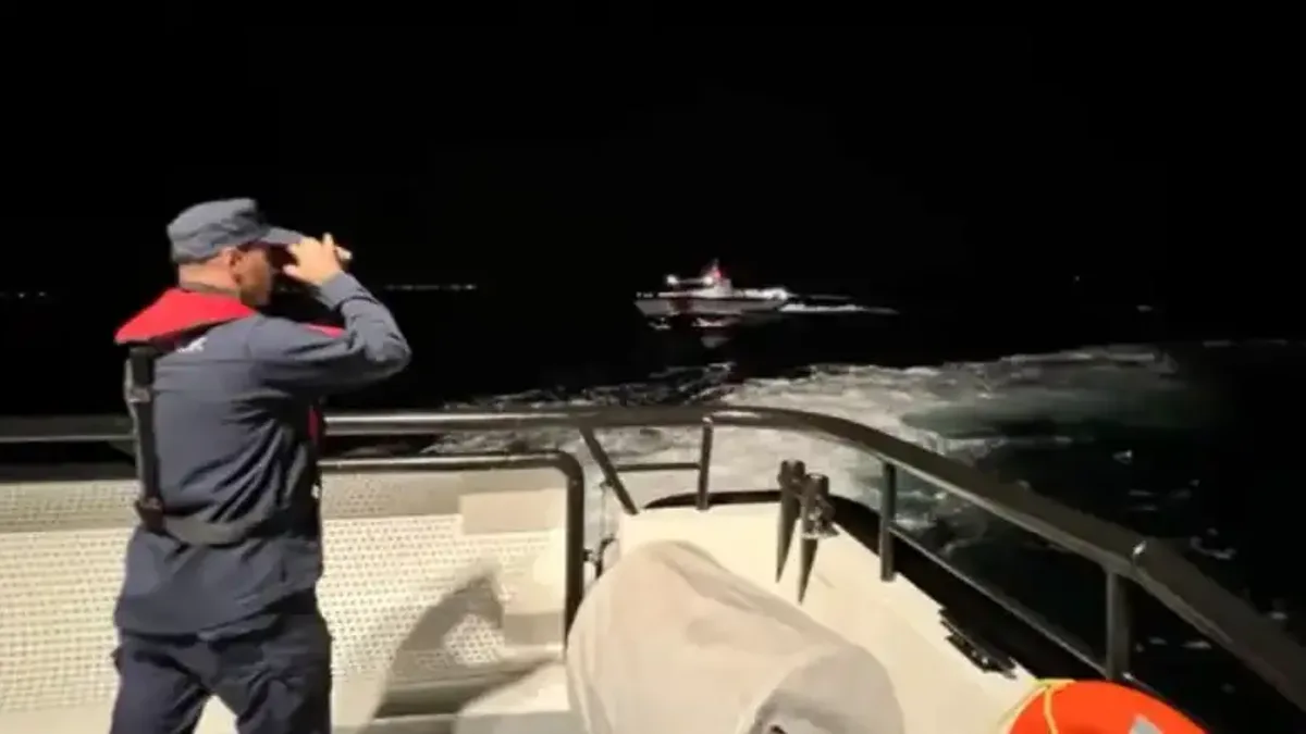 Ayvalık açıklarında batan tekneden acı haber geldi - Detay Görsel 1