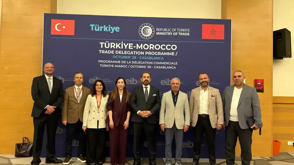 Fas'ta Türk ihracatçıları için düzenlenen ticaret heyeti.