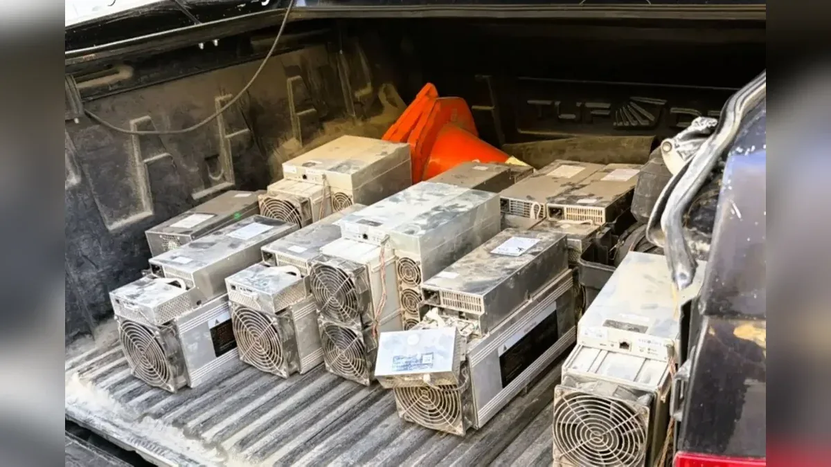 Mardin'de kaçak elektrikle kripto para üretimi