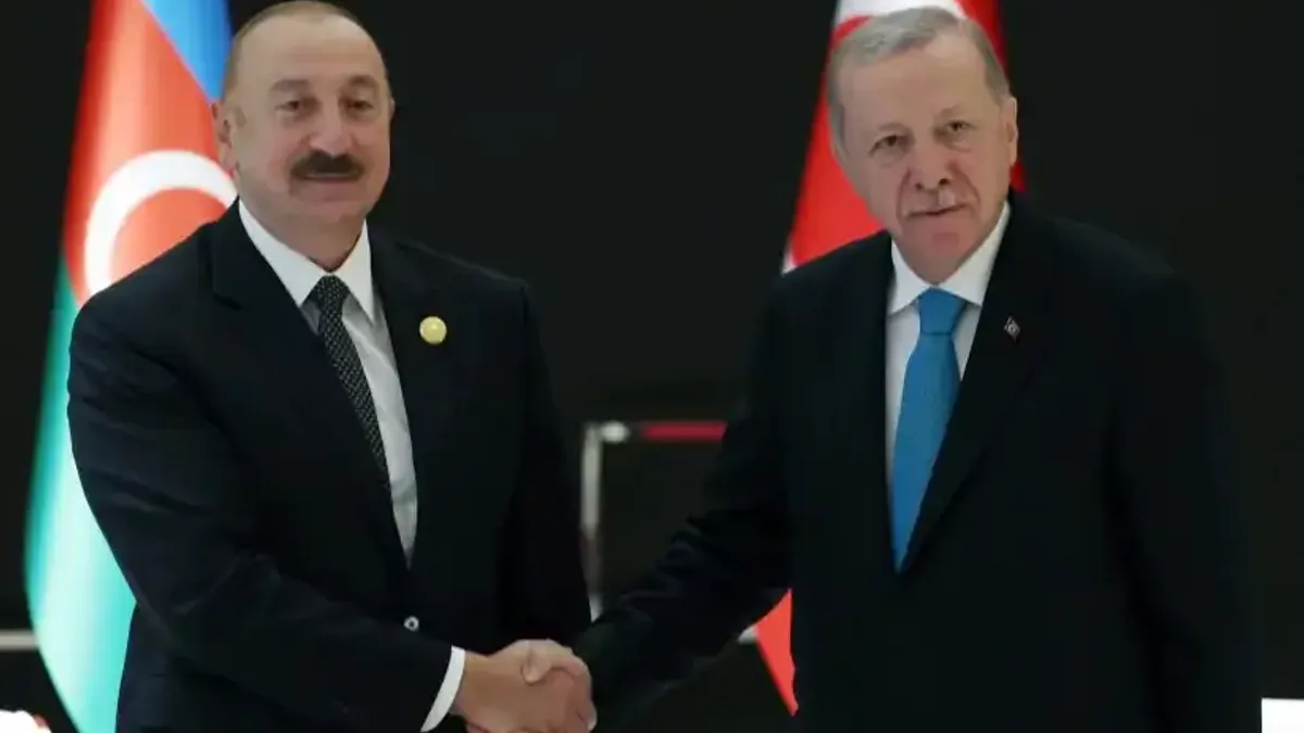 Cumhurbaşkanı Erdoğan ve Azerbaycan Cumhurbaşkanı Aliyev