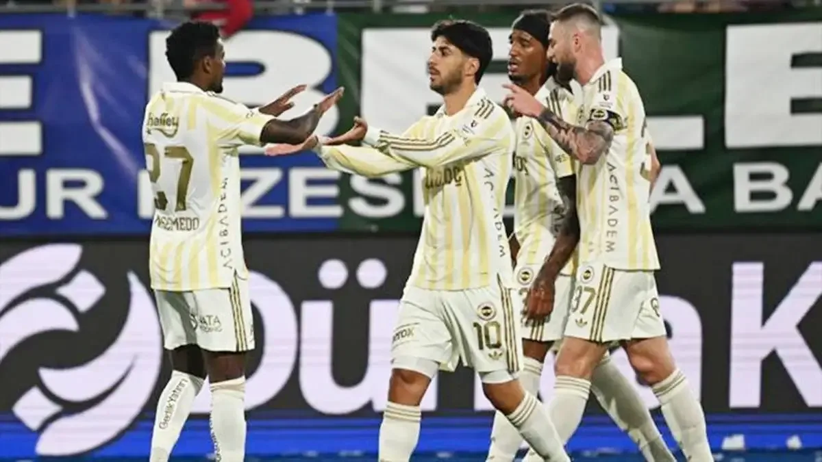 Fenerbahçe Rize deplasmanında farklı kazandı!