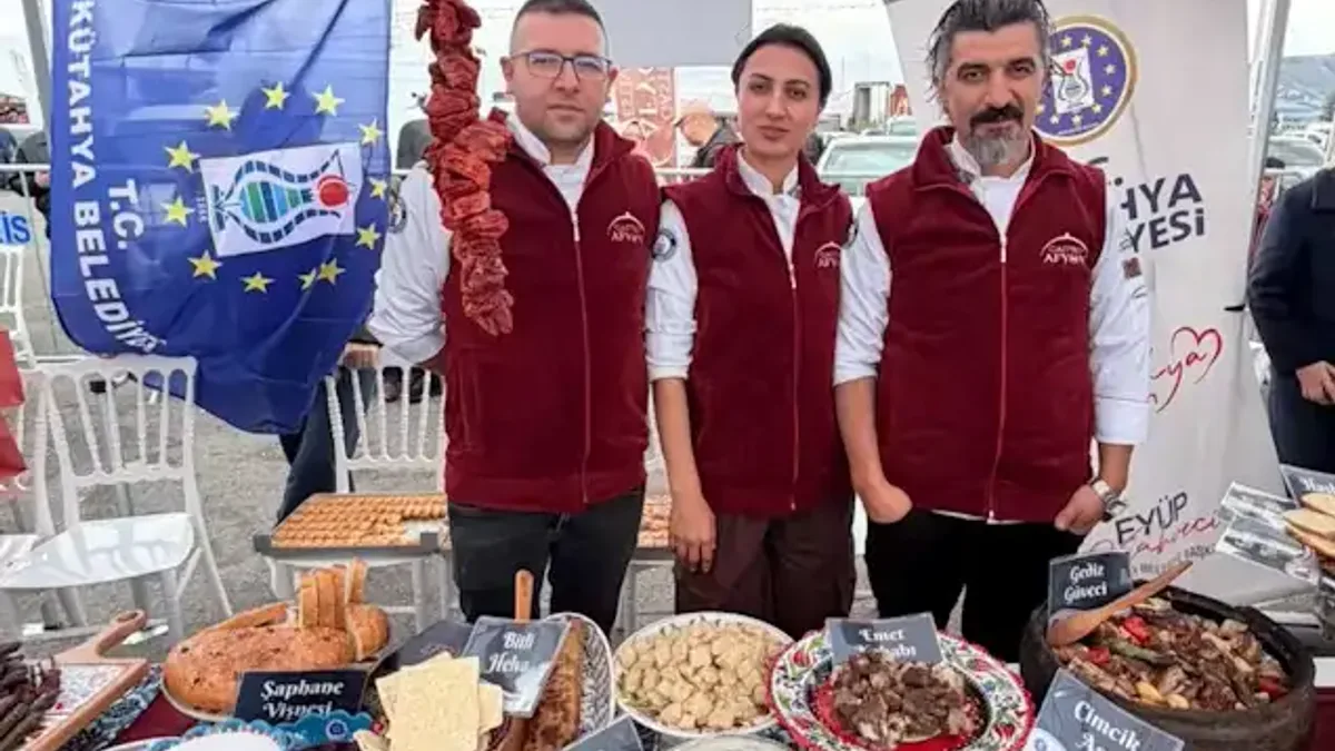 Kütahya'nın lezzetleri Afyon Gastronomi Festivali'nde sergilendi