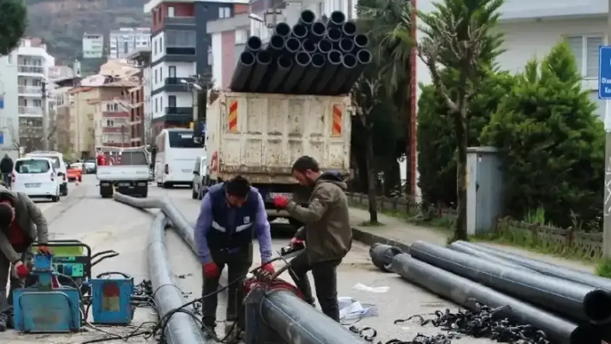 Giresun Belediyesi tarafından yenilenen içme suyu altyapı çalışmaları tamamlandı.