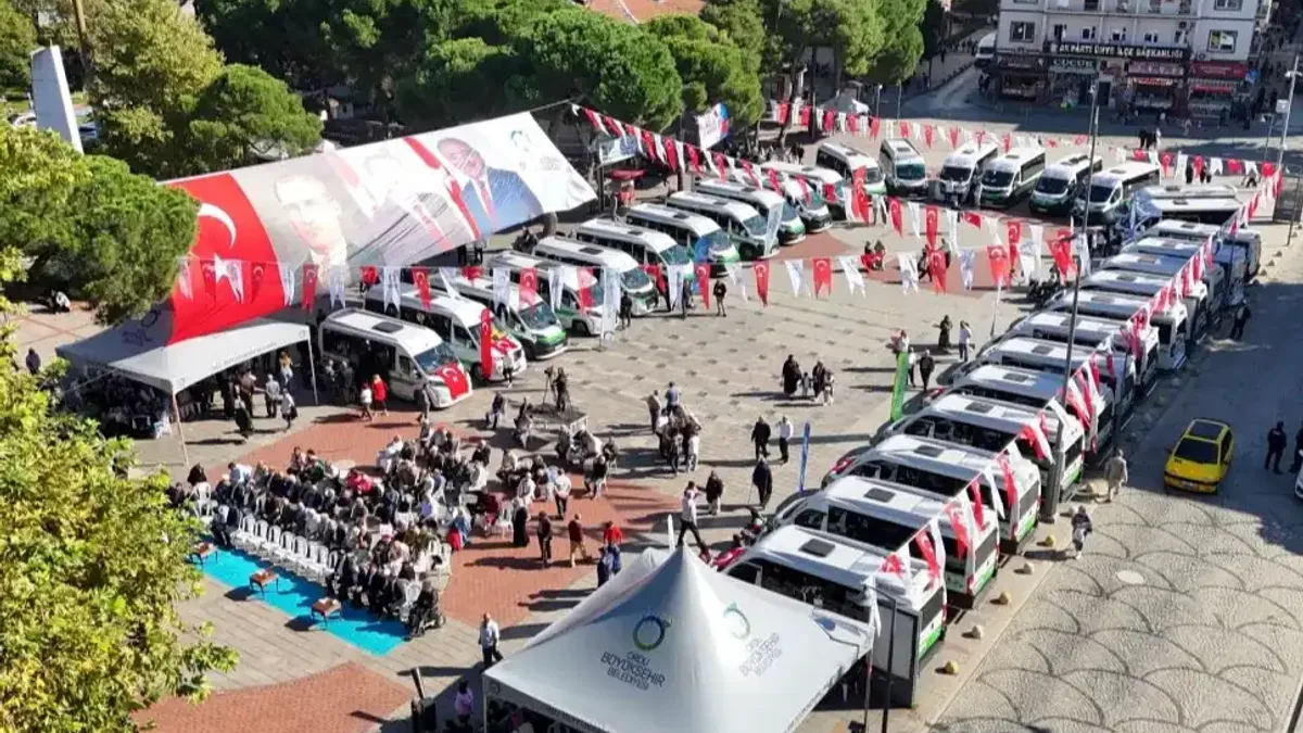 Ünye'de modern ulaşım dönemi başladı