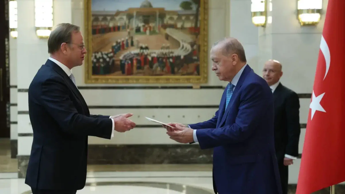 Cumhurbaşkanı Erdoğan, büyükelçileri kabul etti.