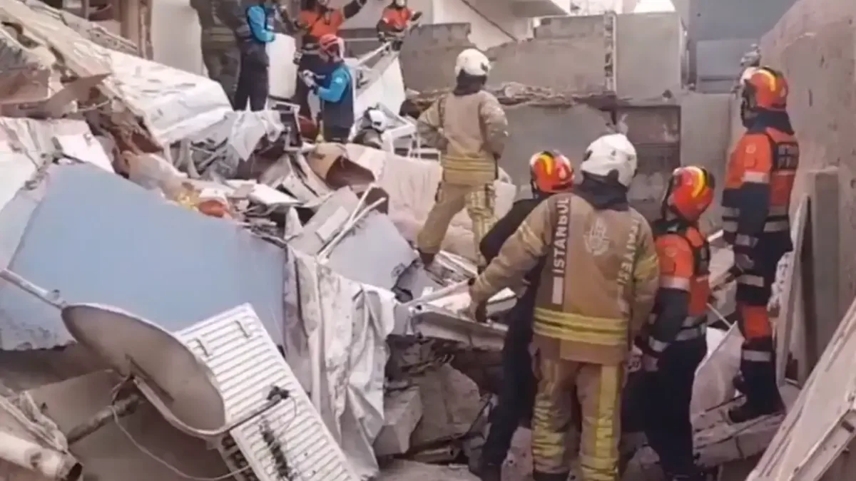 Maltepe'de çökme felaketi: kurtarma operasyonları devam ediyor