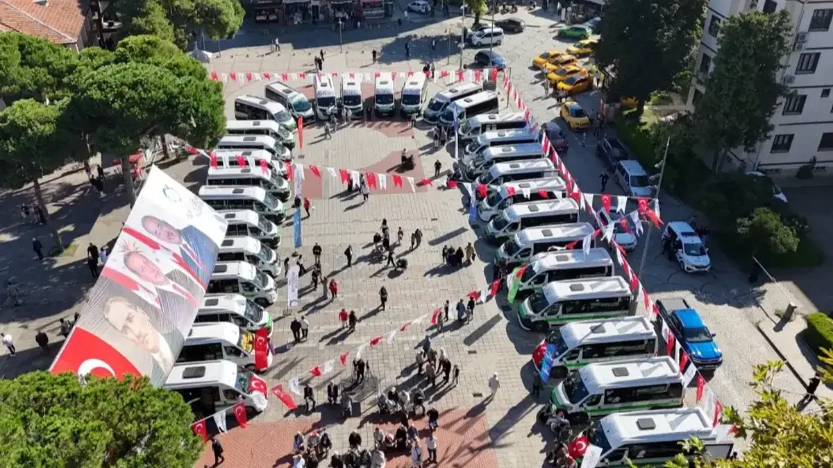 Ünye'de toplu taşıma sisteminde devrim niteliğinde yenilikler