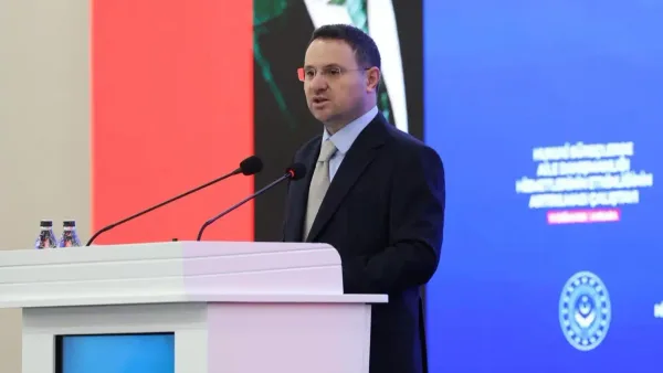 Adalet Bakanı Akın Gürlek, aile danışmanlığı hizmetlerinin güçlendirilmesi üzerine konuşuyor.