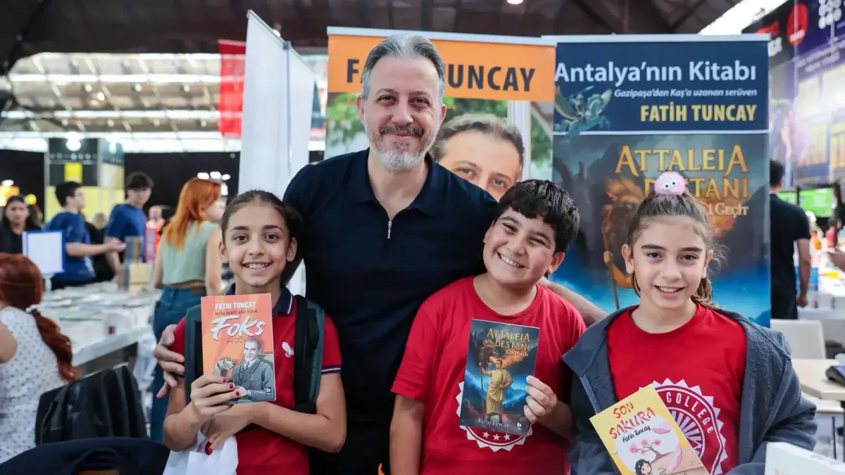 Kitapseverlerin buluşma noktası: antalya kitap fuarı