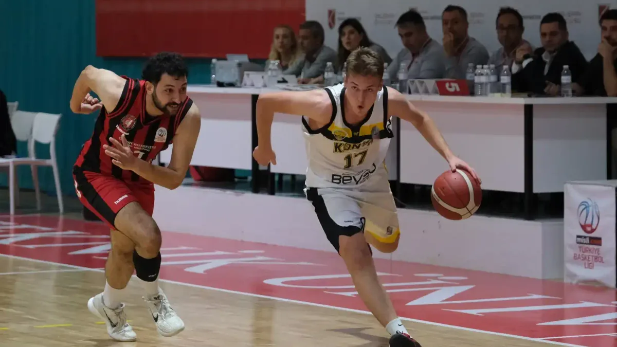 Konya'nın basketbol takımı yeni sezona galibiyetle adım attı