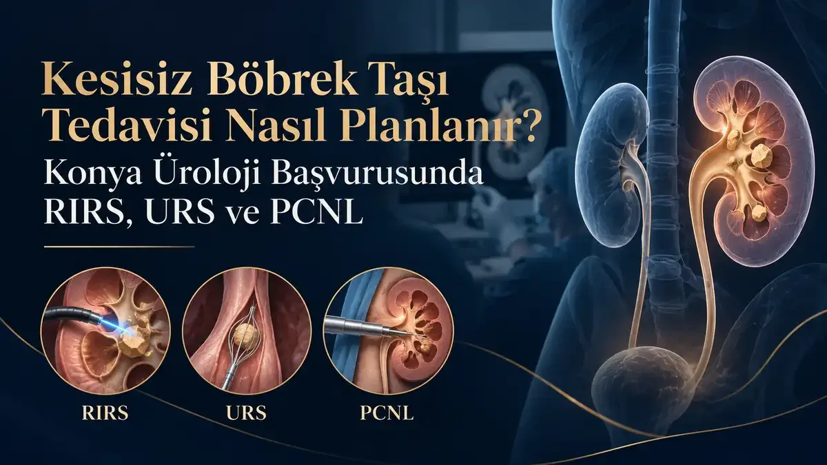 Endoskopik ve kesisiz böbrek taşı tedavisinde RIRS, URS ve PCNL yöntemleri