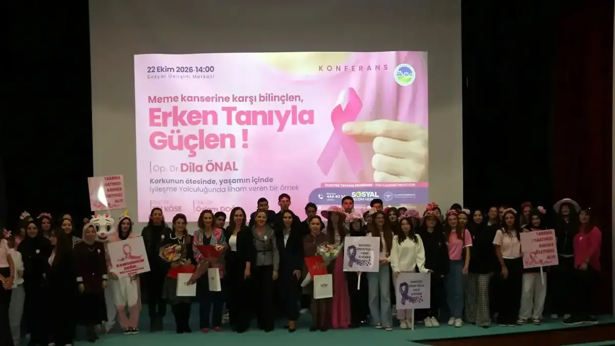 Sakarya'da meme kanseri farkındalık semineri düzenlendi.
