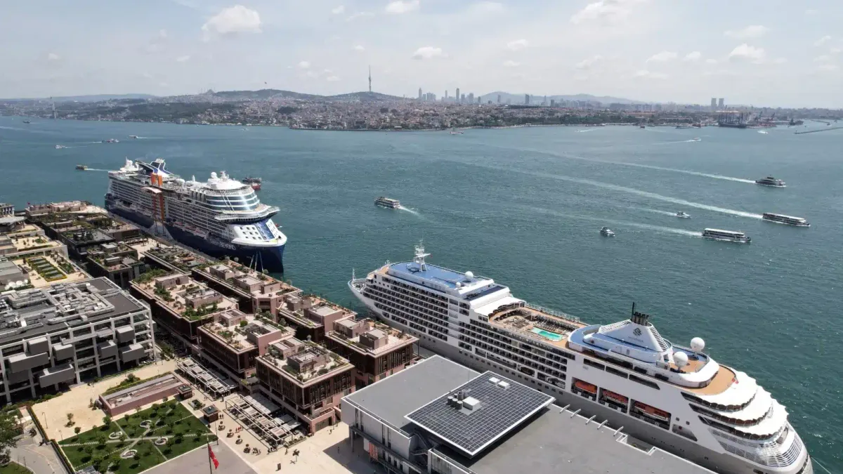 Türkiye kruvaziyer turizminde yeni bir döneme girdi.