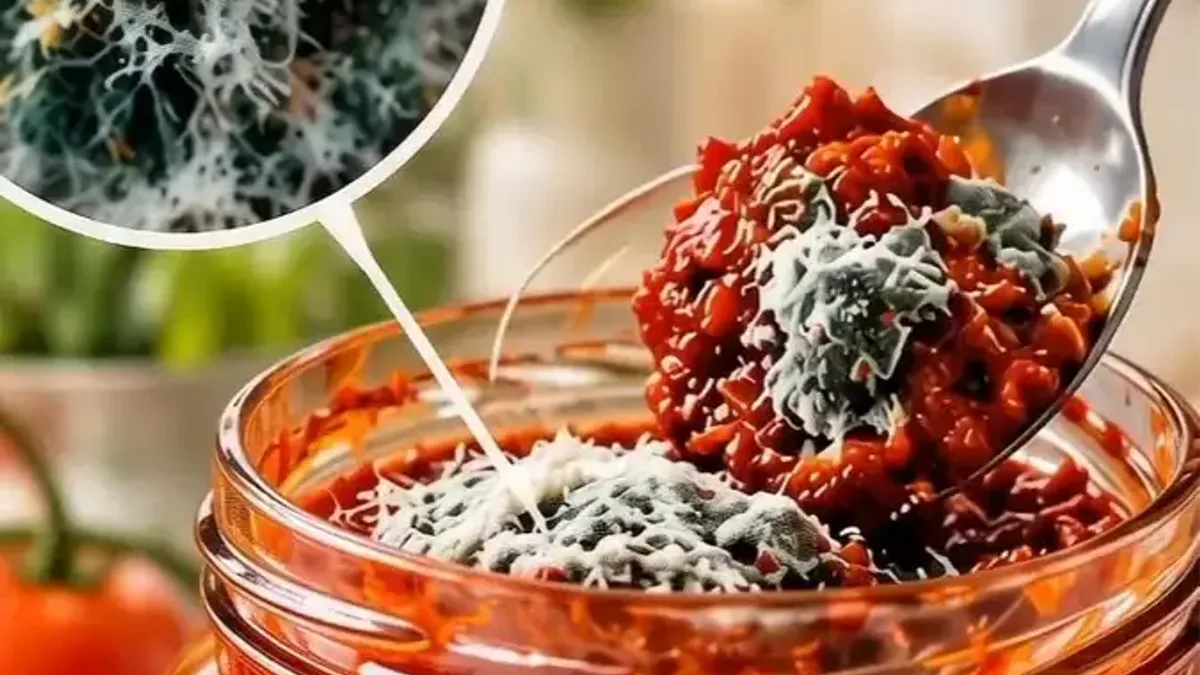Salçanızda küf varsa dikkat: Tüketmeyin!