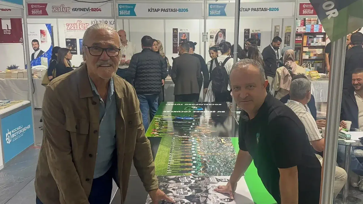 Kocaeli kitap fuarında geçmişe yolculuk