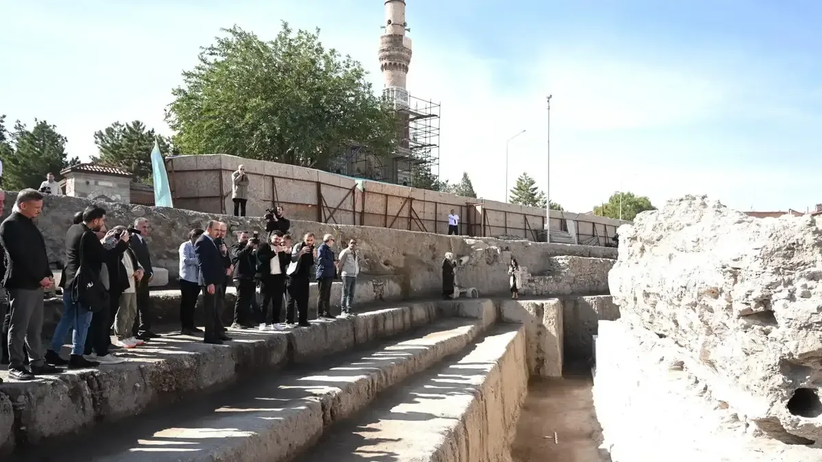 Konya'nın tarihi hazinesi Larende'de kazı çalışmaları devam ediyor