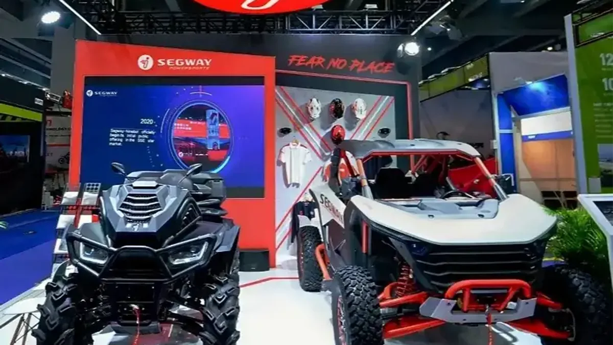 Segway Powersports'un Kanton Fuarı'ndaki yeni model tanıtımı