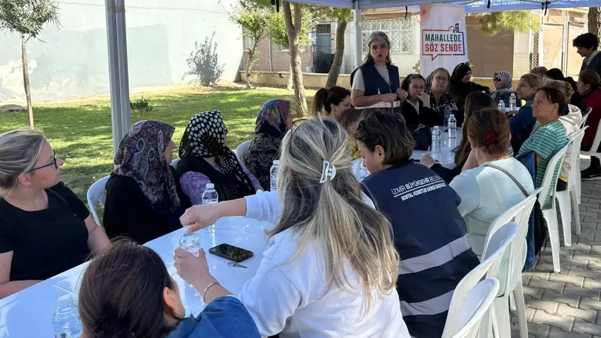 Çınar Mahallesi'nde vatandaş buluşması gerçekleşti