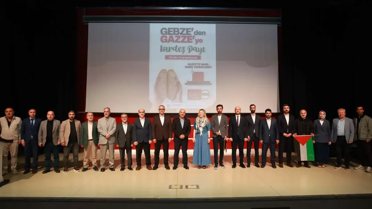 Gazze'deki dramı unutmamak için buluşma