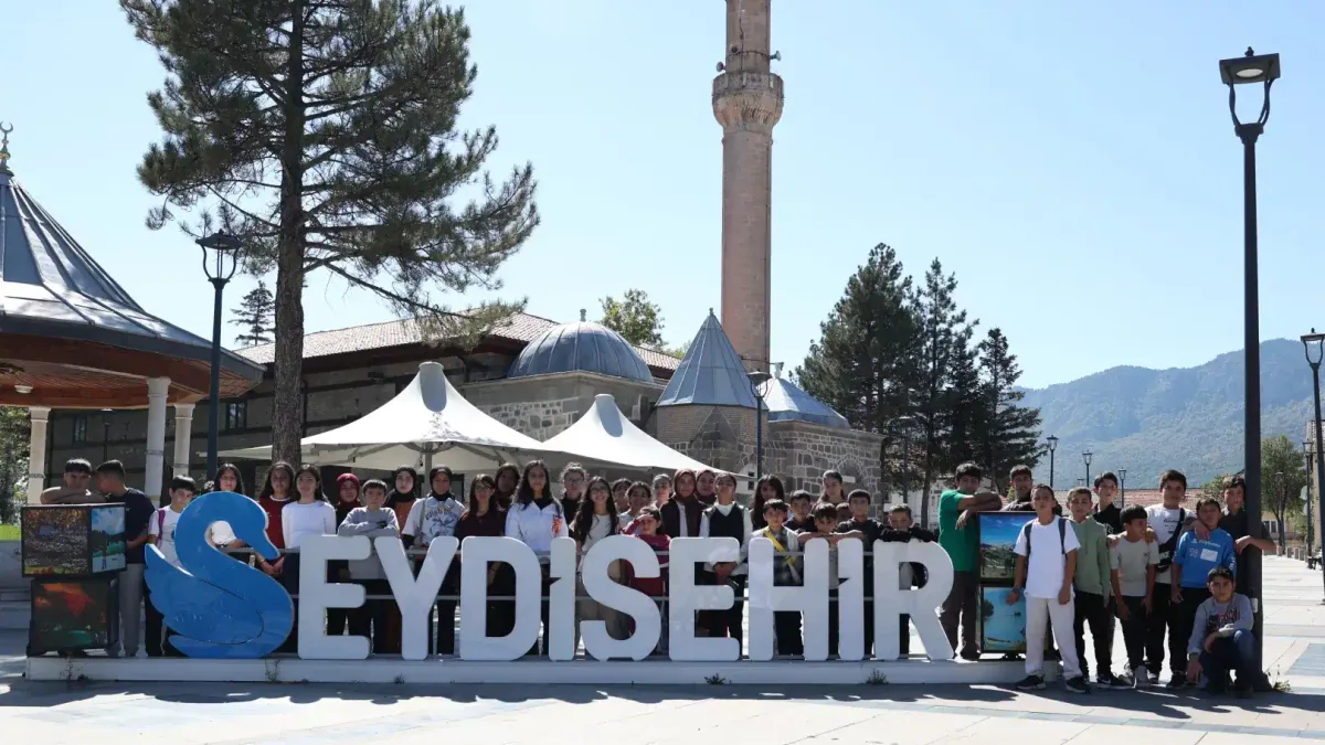 Konya'da başarılı öğrenciler kültürel keşif yolculuğunda