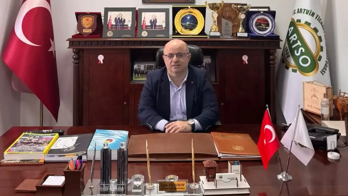 Artvin TSO'da İrfan Yıldırım yeniden başkan seçildi