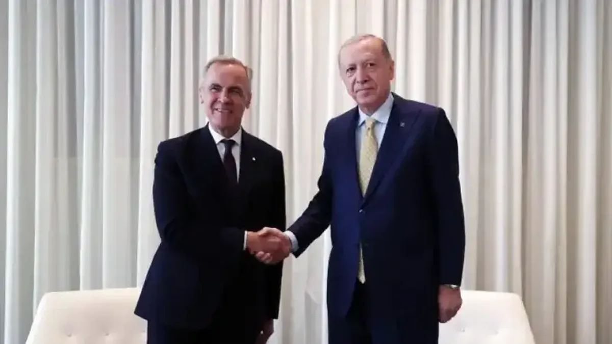 Cumhurbaşkanı Erdoğan, Kanada Başbakanı Carney'i karşıladı - Detay Görsel 1