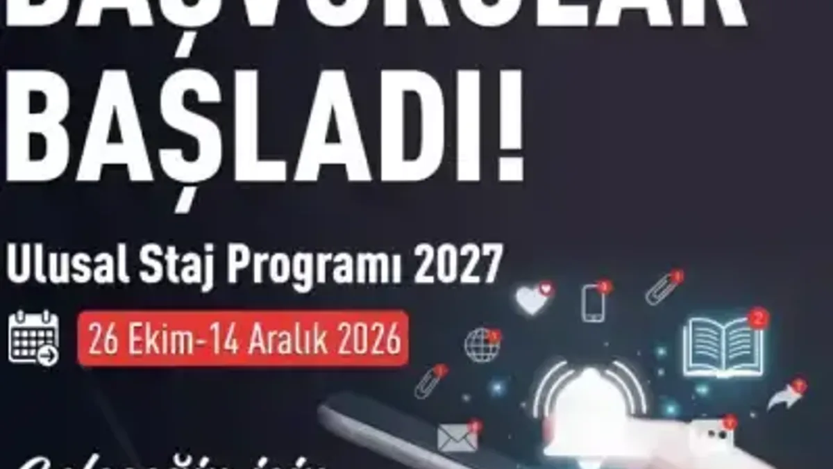 Üniversiteliler için Ulusal Staj Programı başvuruları başladı - Detay Görsel 1