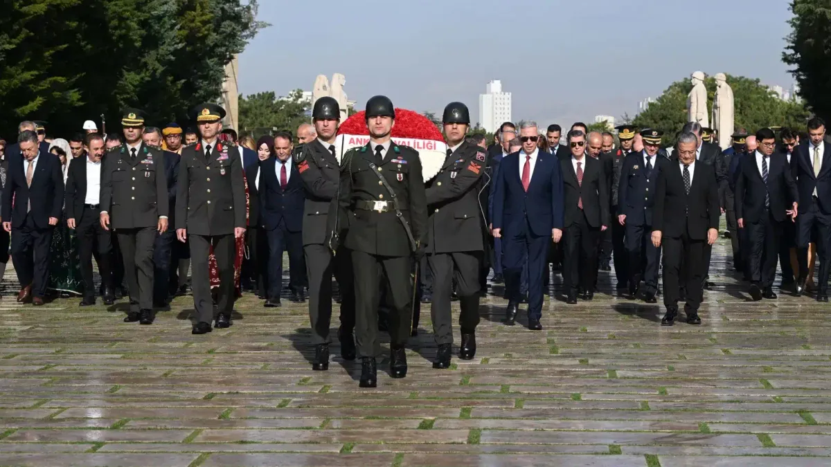 Ankara'nın başkent oluşunun 103. yılı kutlama töreni