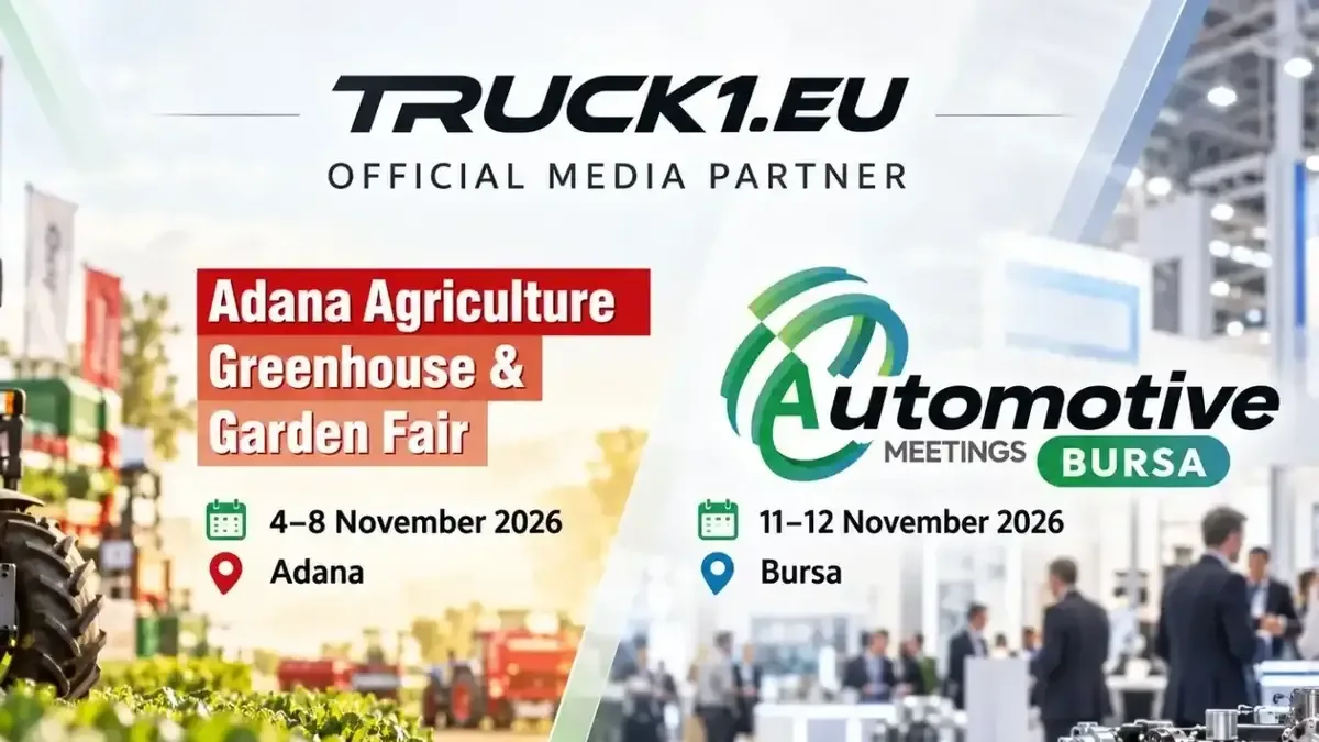 Truck1, Türkiye'deki iki büyük fuar için resmi medya partnerliğini duyurdu.