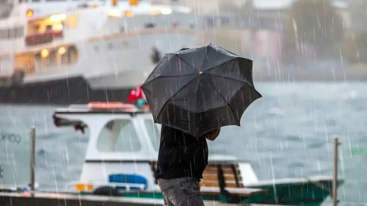 İstanbul'da sağanak yağış uyarısı