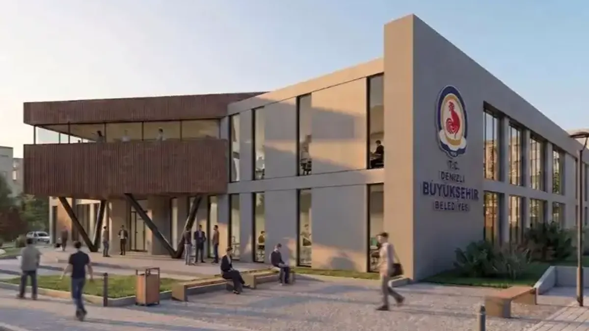Denizli'de yeni bir spor ve yaşam merkezi yükseliyor