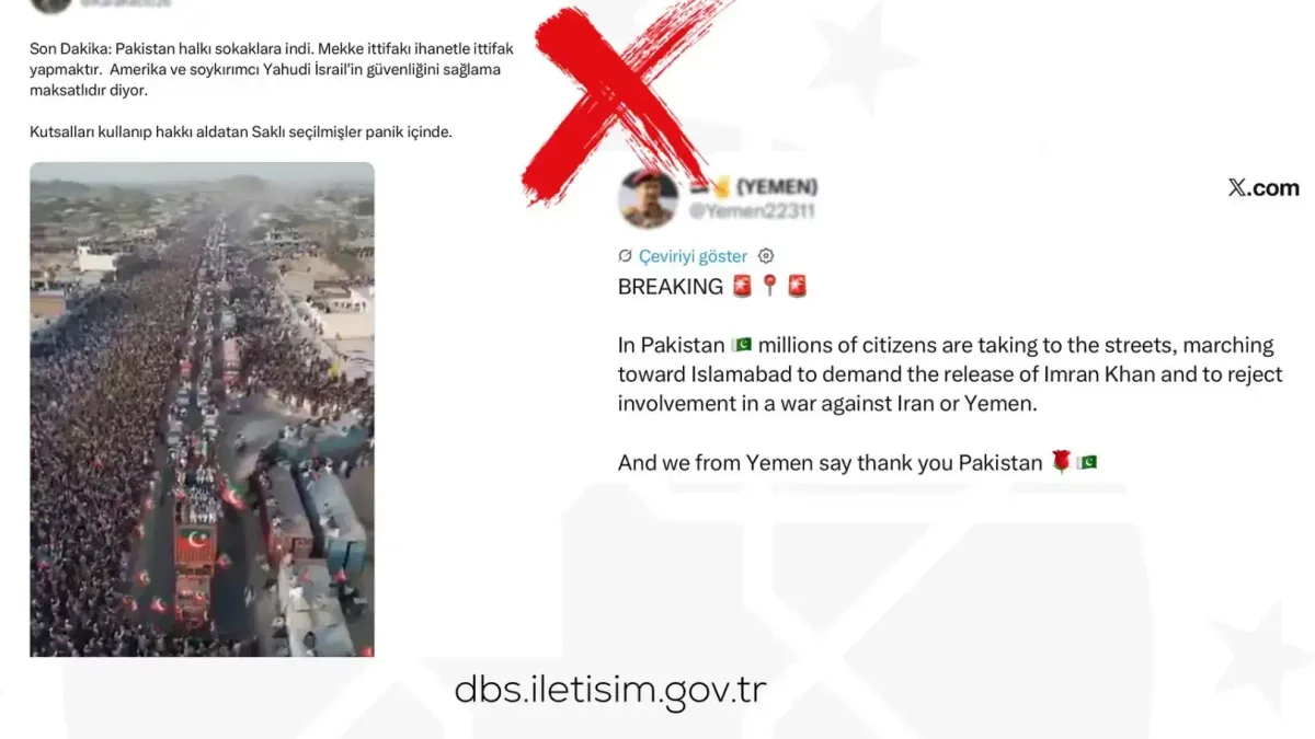 Pakistan'daki protestoların gerçek nedeni açıklandı