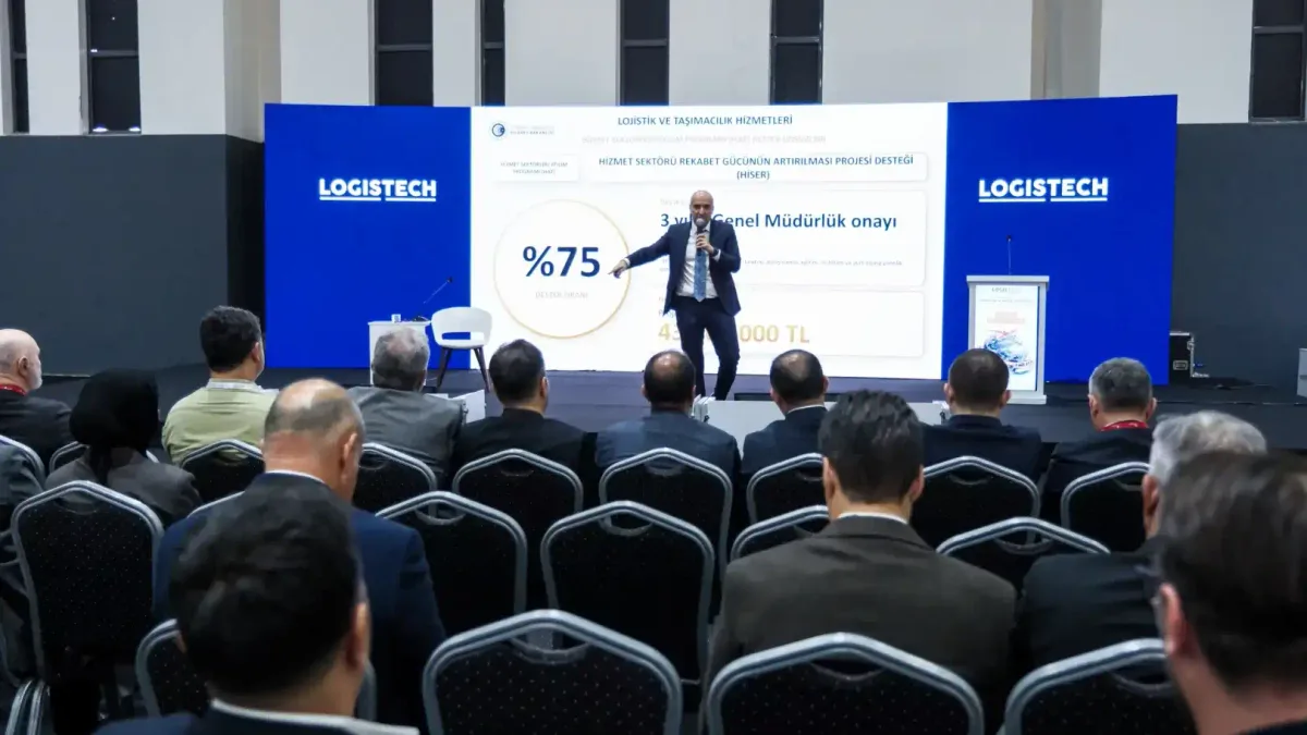 Lojistik sektörü için destekler fuarda masaya yatırıldı