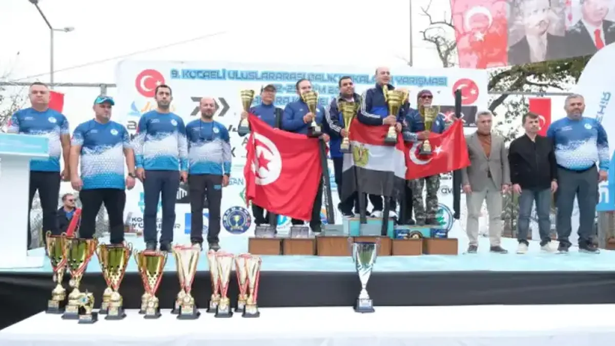 Kandıra kıyılarında düzenlenen uluslararası balık yarışmasında rekor - Detay Görsel 1