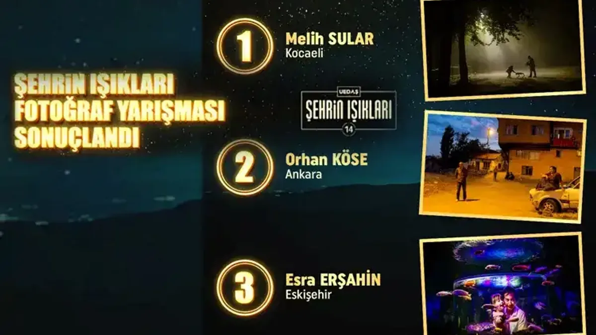Uluslararası Şehrin Işıkları Fotoğraf Yarışması ödül töreni