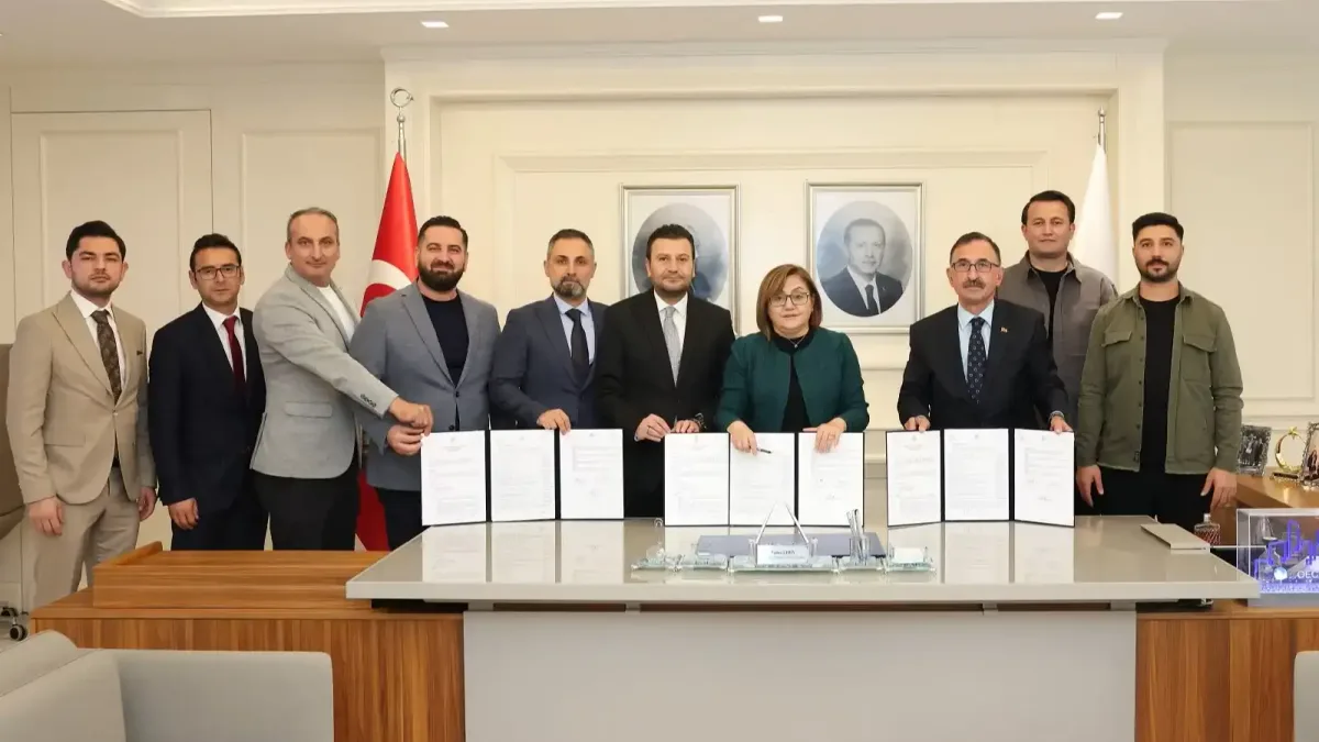 Gaziantep'te düzenlenecek U14 Türkiye Oryantiring Şampiyonası hazırlıkları.