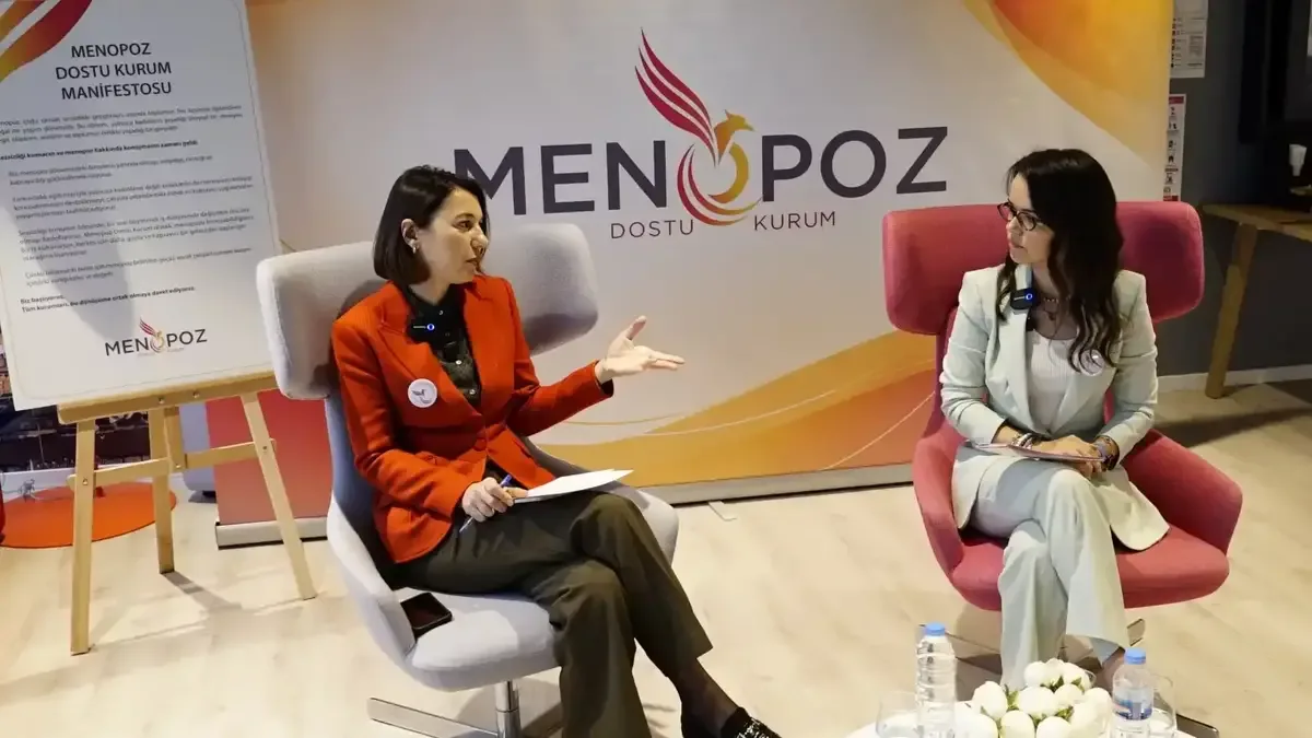 Menopoz Farkındalık Sohbeti etkinliğinden bir görüntü.