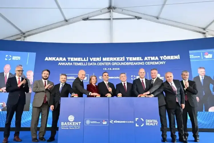 Ankara Temelli'de veri merkezi temel atma töreni - Fotoğraf 3
