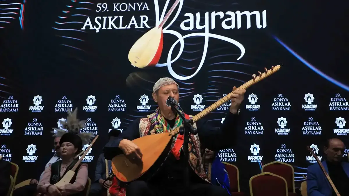 Karatay Belediyesi, 60. Konya Âşıklar Bayramı etkinliğini düzenliyor.
